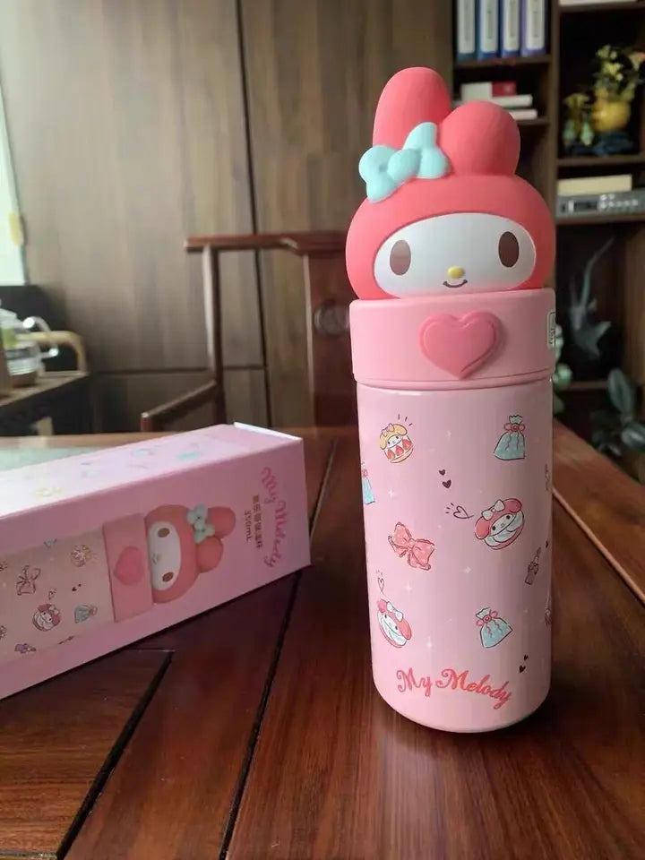 Sanrio Thermos Water Bottle-Luxandluxy