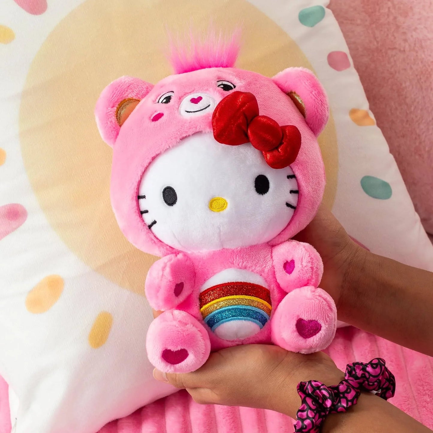 Sanrio Wearing Care Bear Plush-Luxandluxy