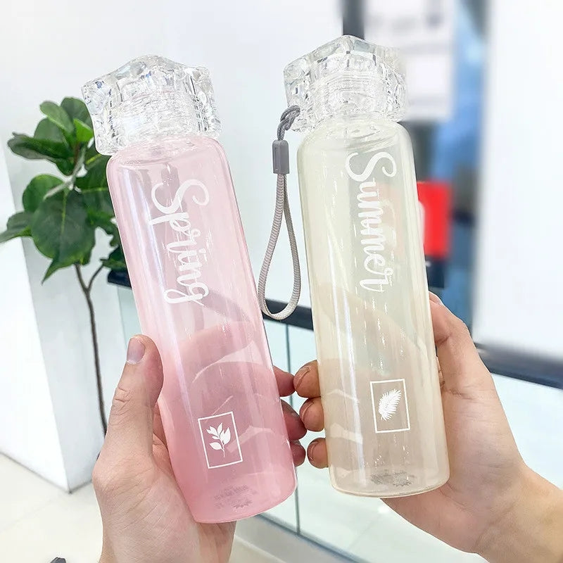 Seasons Font Water Bottle-Luxandluxy