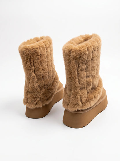 Winter Fur Mid-Calf Boot
