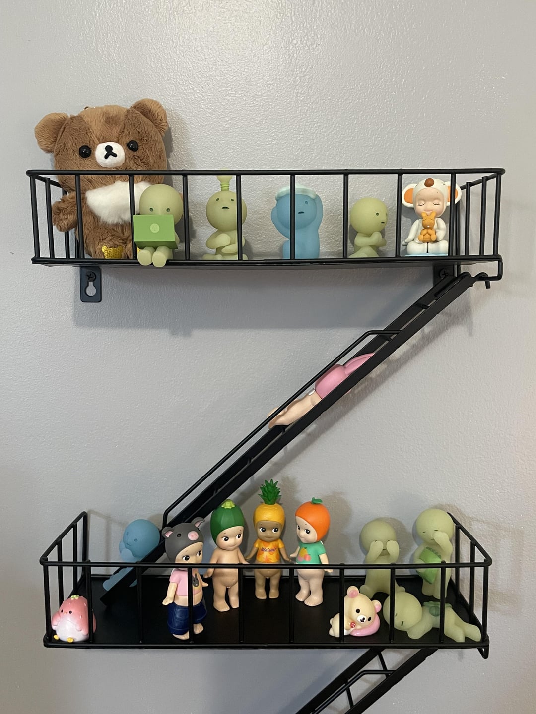 Fire Escape Display Wall Shelf