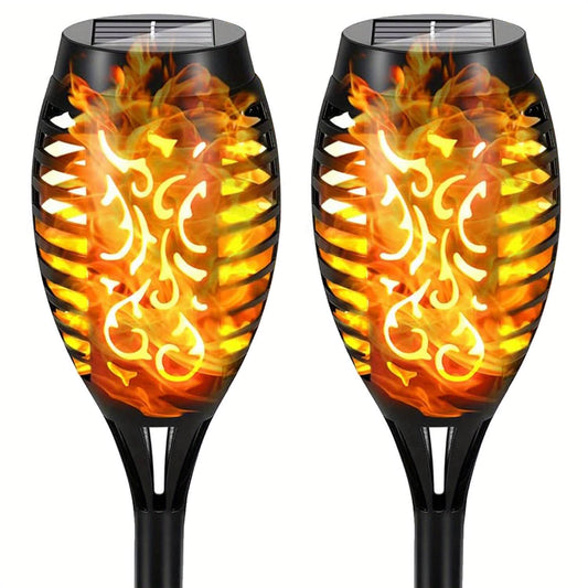 Artificial Flame Torch Solar Light