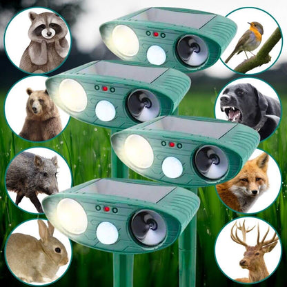 Solar Powered Animal Pest Repeller-Luxandluxy