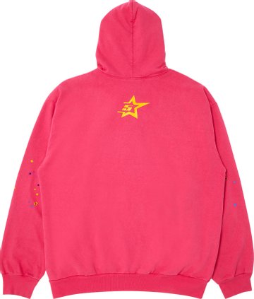 Sp5der P*nk Hoodie-Luxandluxy