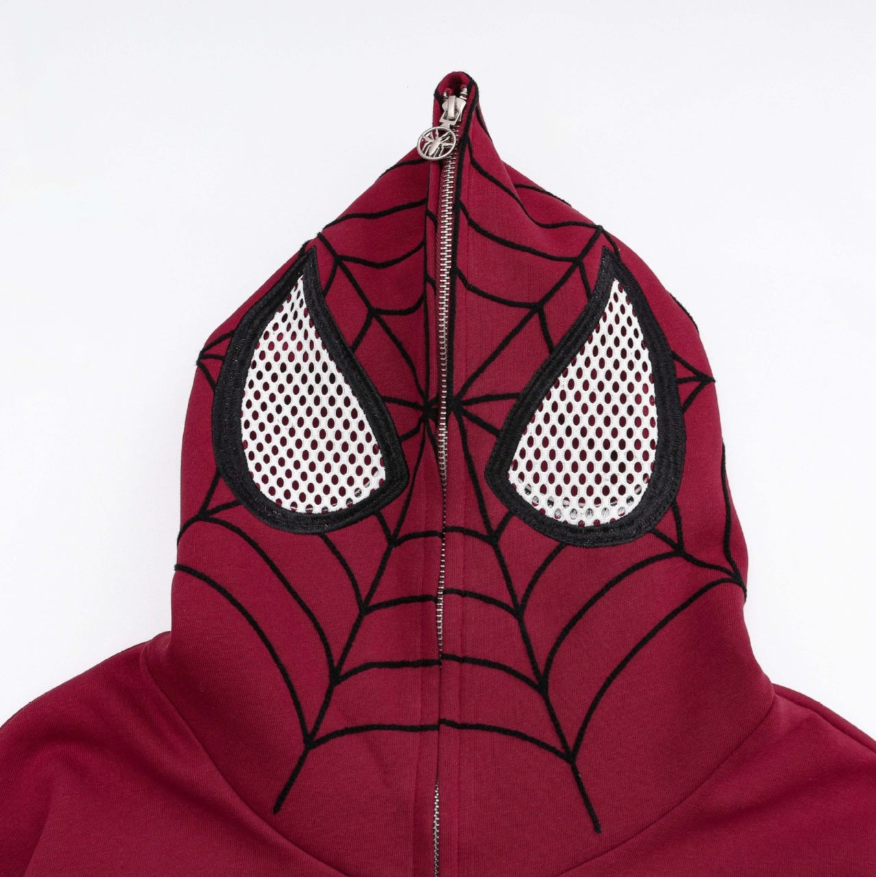 Spidey Web Full Zip Up Hoodie-Luxandluxy