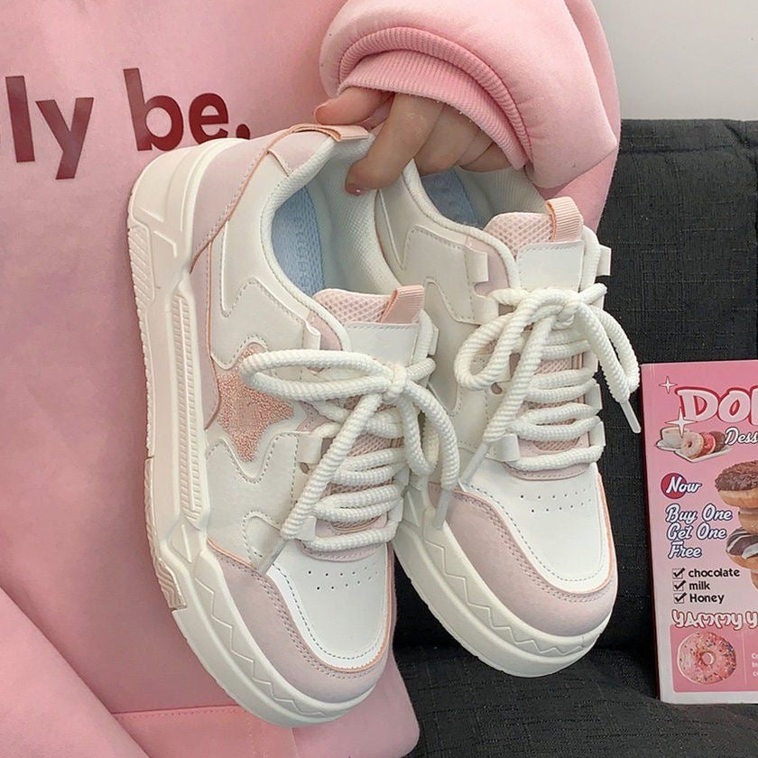 Starlight Pastel Sneakers-Luxandluxy