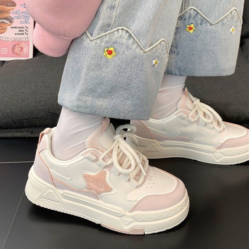 Starlight Pastel Sneakers-Luxandluxy