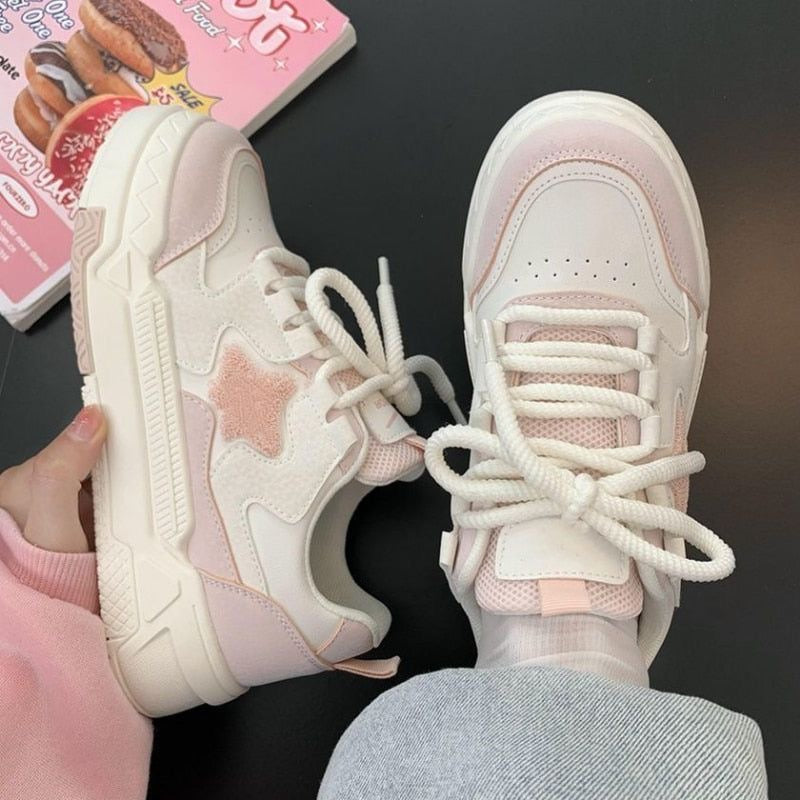 Starlight Pastel Sneakers-Luxandluxy