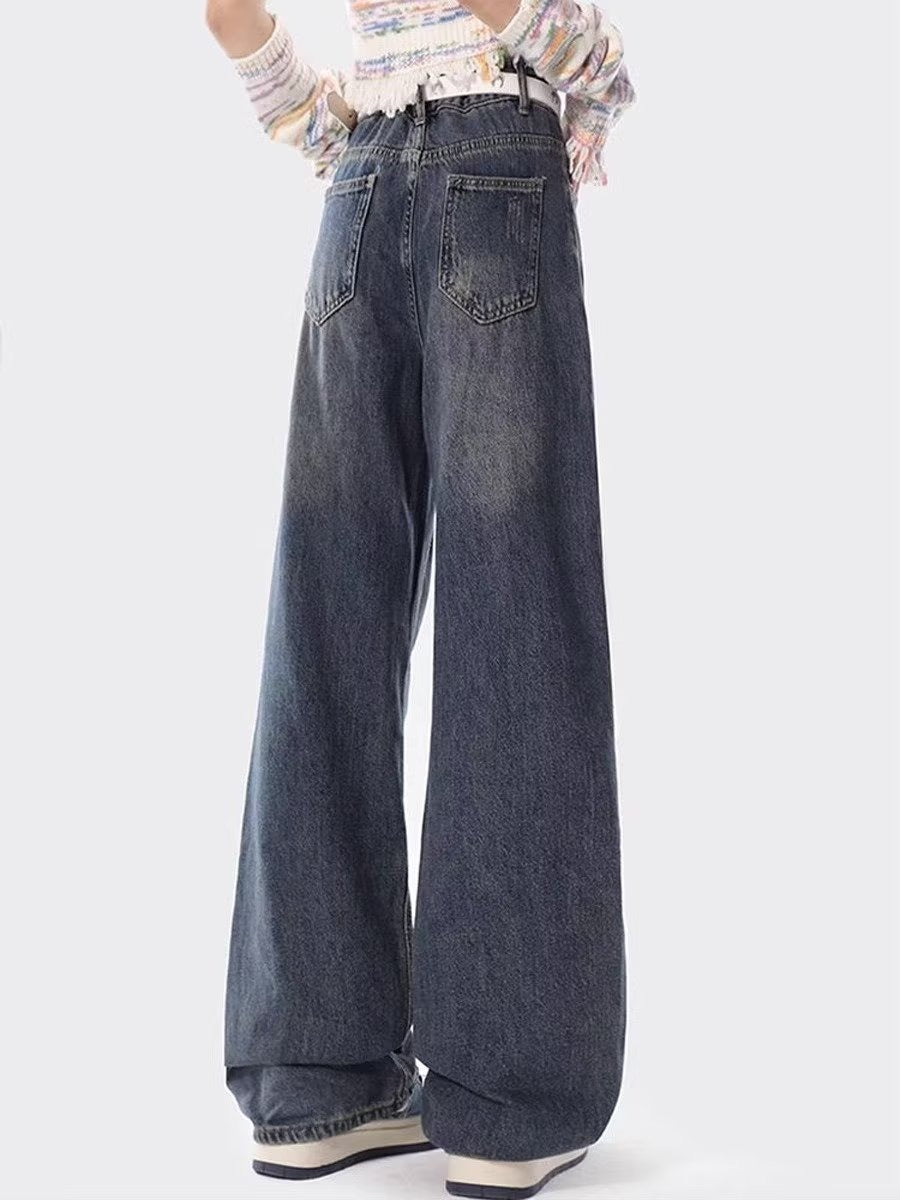 Star Patchwork Darring Display Denim Pants-Luxandluxy