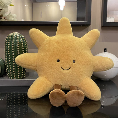 Sun & Moon Happy Plush-Luxandluxy