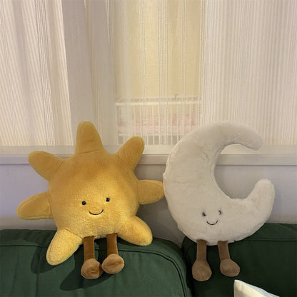 Sun & Moon Happy Plush-Luxandluxy