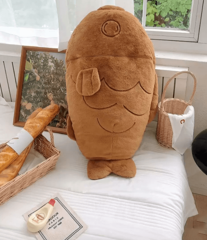 Taiyaki Cat Plush-Luxandluxy