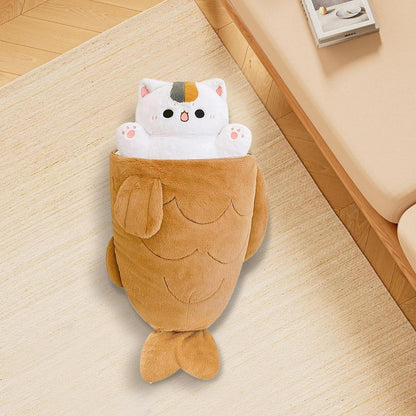 Taiyaki Cat Plush-Luxandluxy