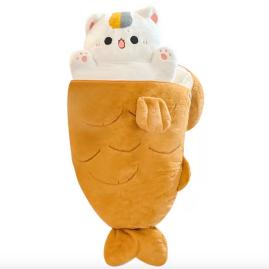 Taiyaki Cat Plush-Luxandluxy