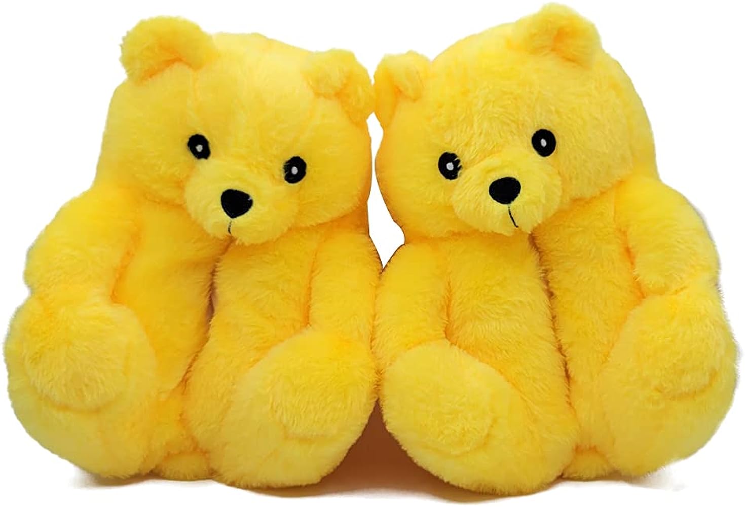 Teddy Bear Slippers-Luxandluxy