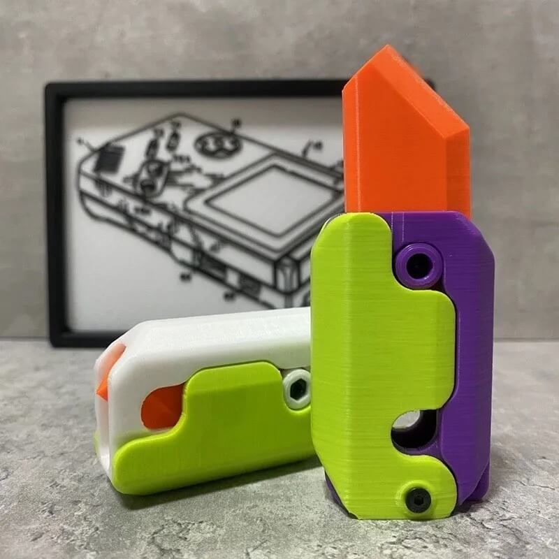 Toy Gravity Knife Fidget-Luxandluxy