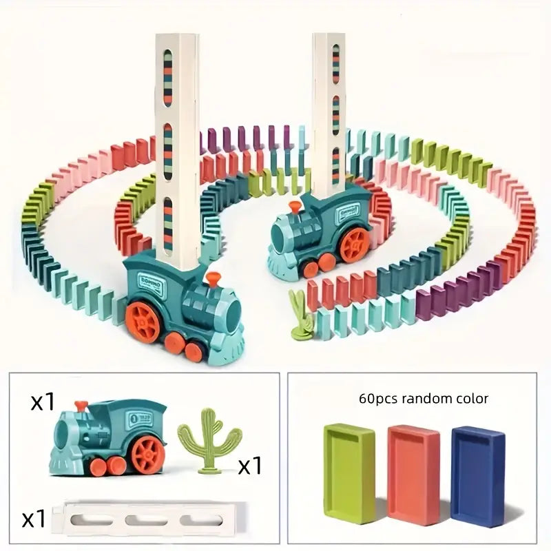 Train Domino Maker-Luxandluxy