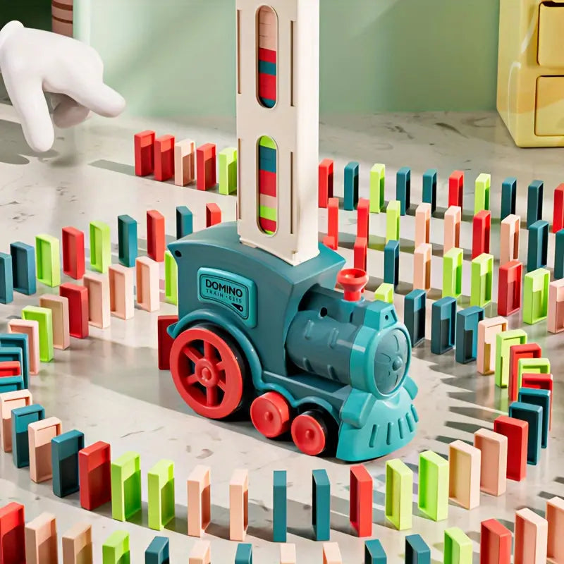 Train Domino Maker-Luxandluxy