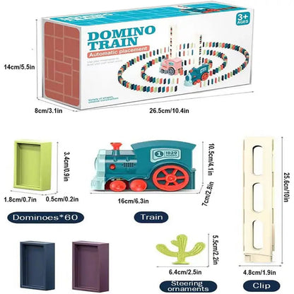 Train Domino Maker-Luxandluxy