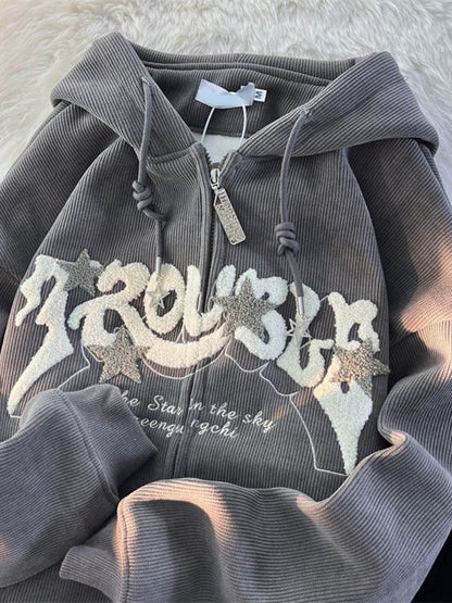 Trouble Hoodie-Luxandluxy