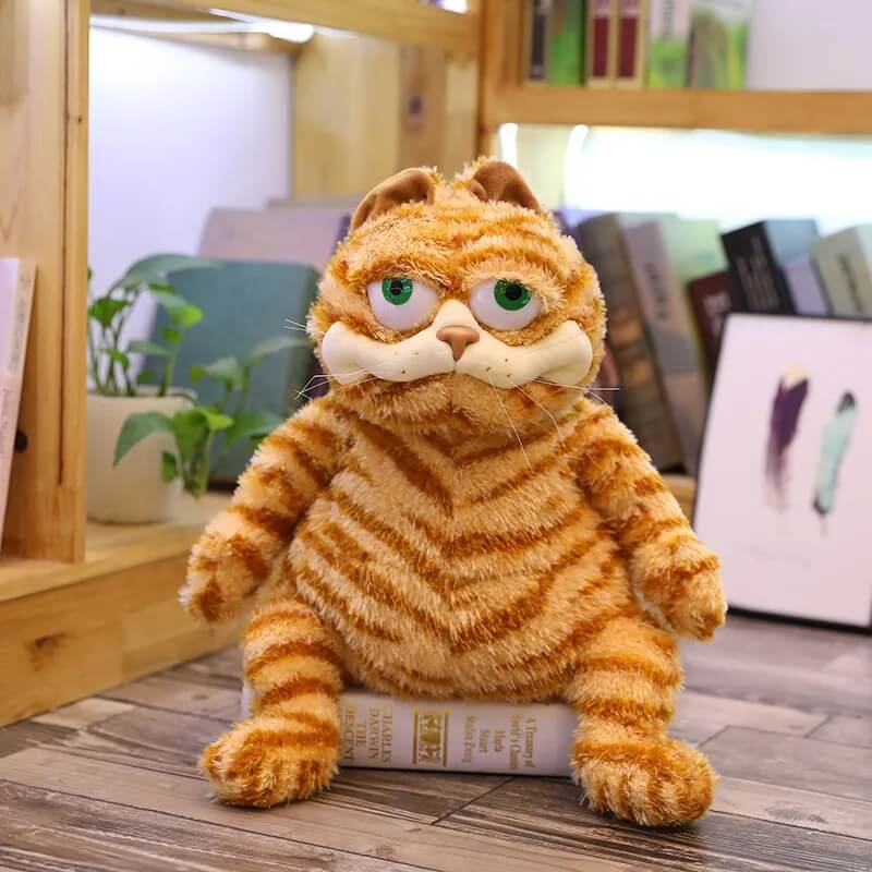 Ugly Garfield Plush-Luxandluxy