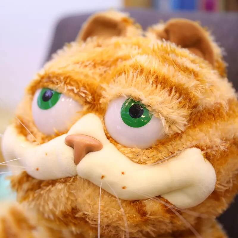 Ugly Garfield Plush-Luxandluxy