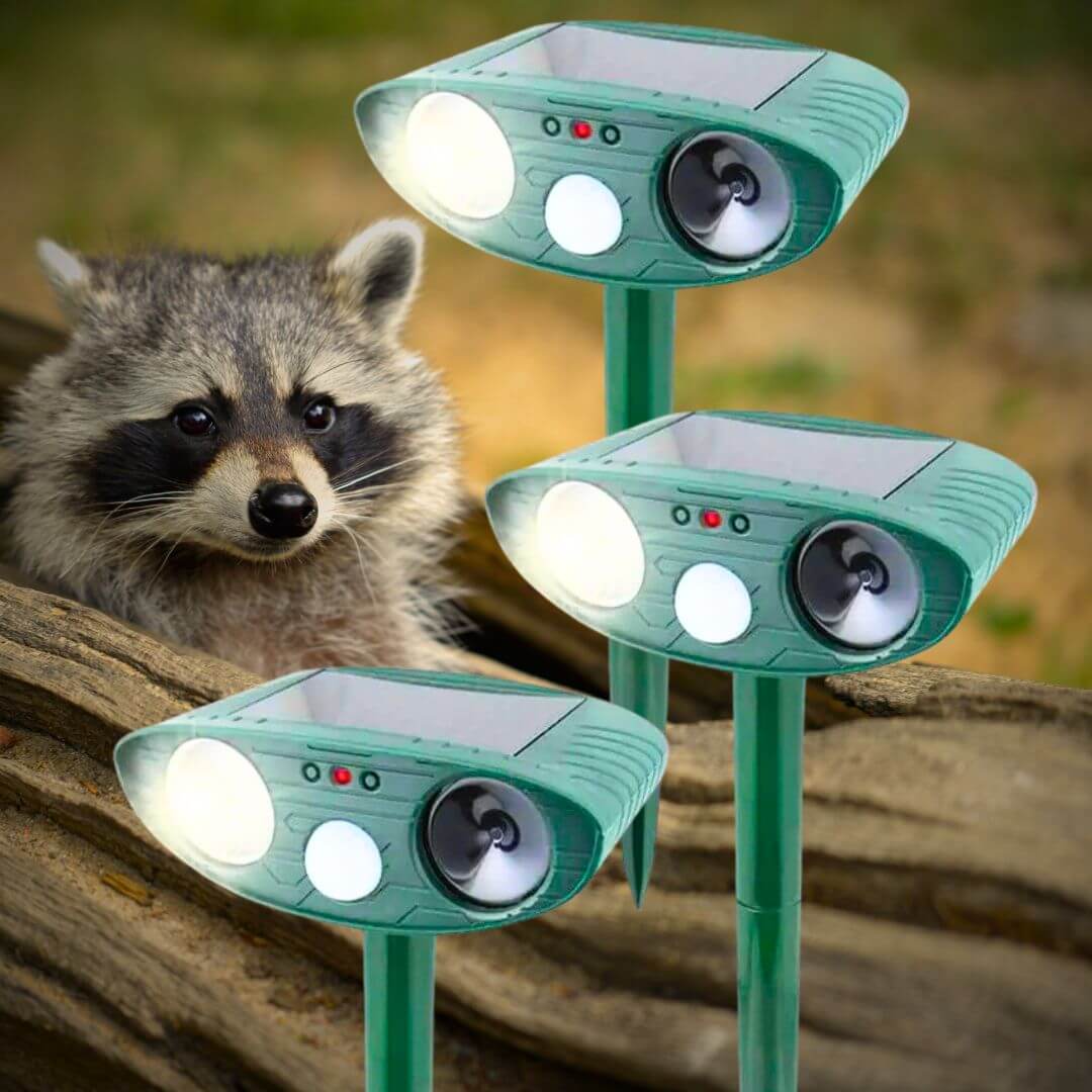 Ultrasonic Racoon Repeller-Luxandluxy