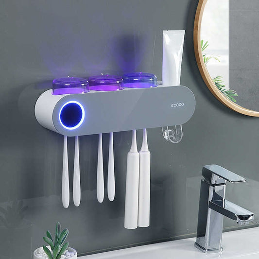 UV Sanitizer Toothbrush Holder-Luxandluxy