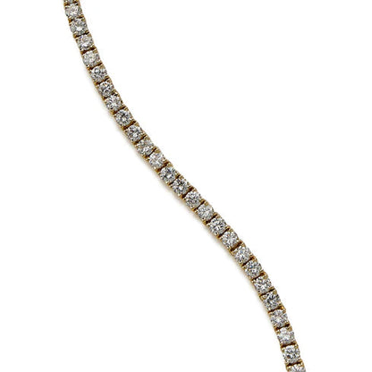 Vermeil Medium Tennis Bracelet-Luxandluxy