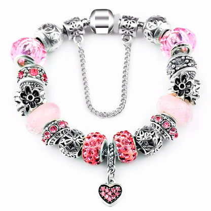 Voga Vermiglia Charm Bracelet-Luxandluxy