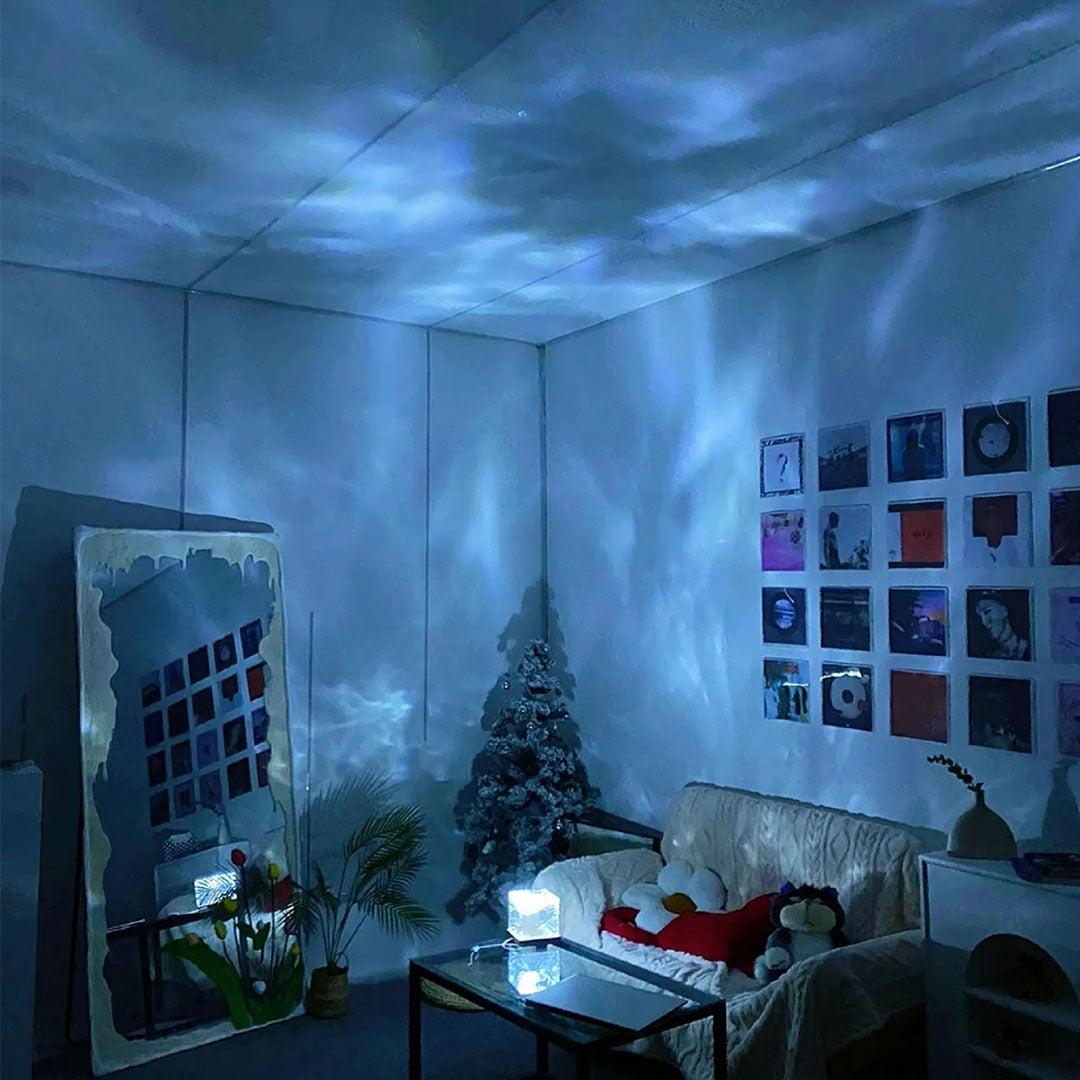 Wave Cube Night Light-Luxandluxy