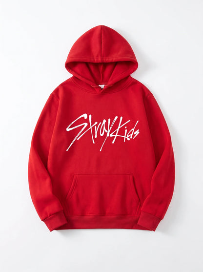 Stray Kids Solid Plain Hoodie