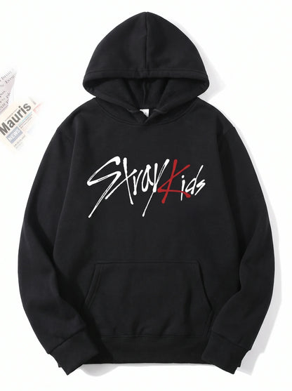 Stray Kids Solid Plain Hoodie