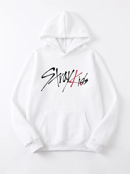 Stray Kids Solid Plain Hoodie