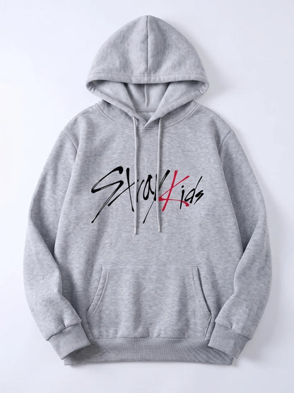 Stray Kids Solid Plain Hoodie