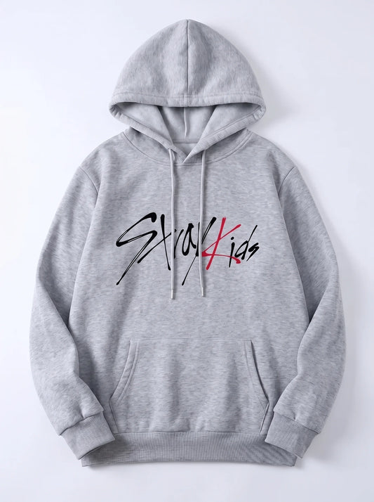 Stray Kids Solid Plain Hoodie