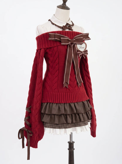 Choco Bow Coquette Set