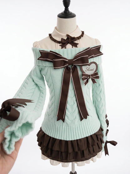 Choco Bow Coquette Set