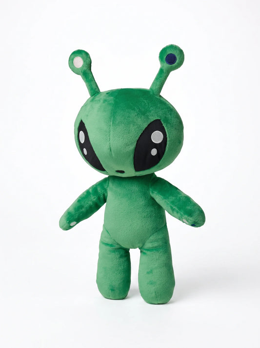 Green Big-Eyed Alien Plush