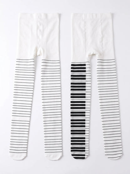 Piano Keys Pantyhose