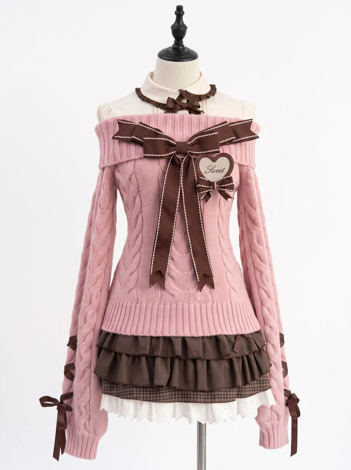 Choco Bow Coquette Set