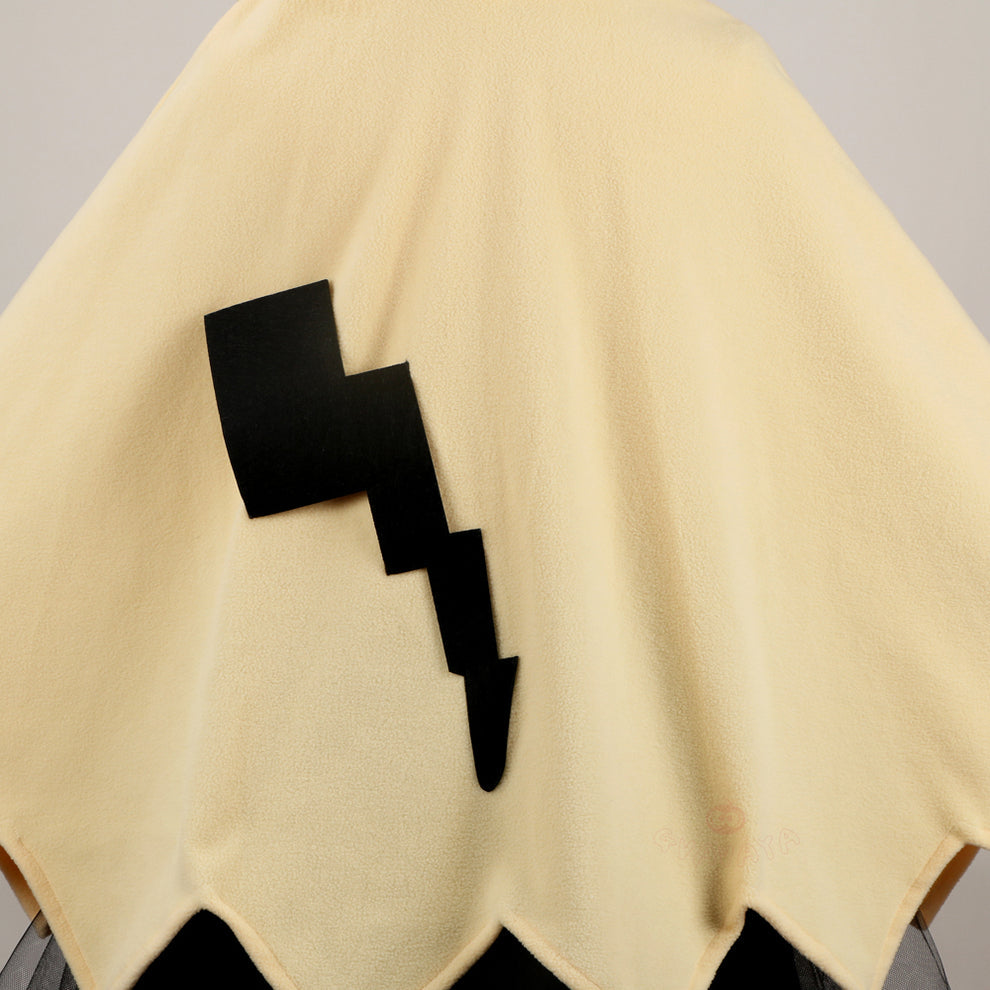 Yellow Mimikyu Cloak Cosplay Costume-Luxandluxy