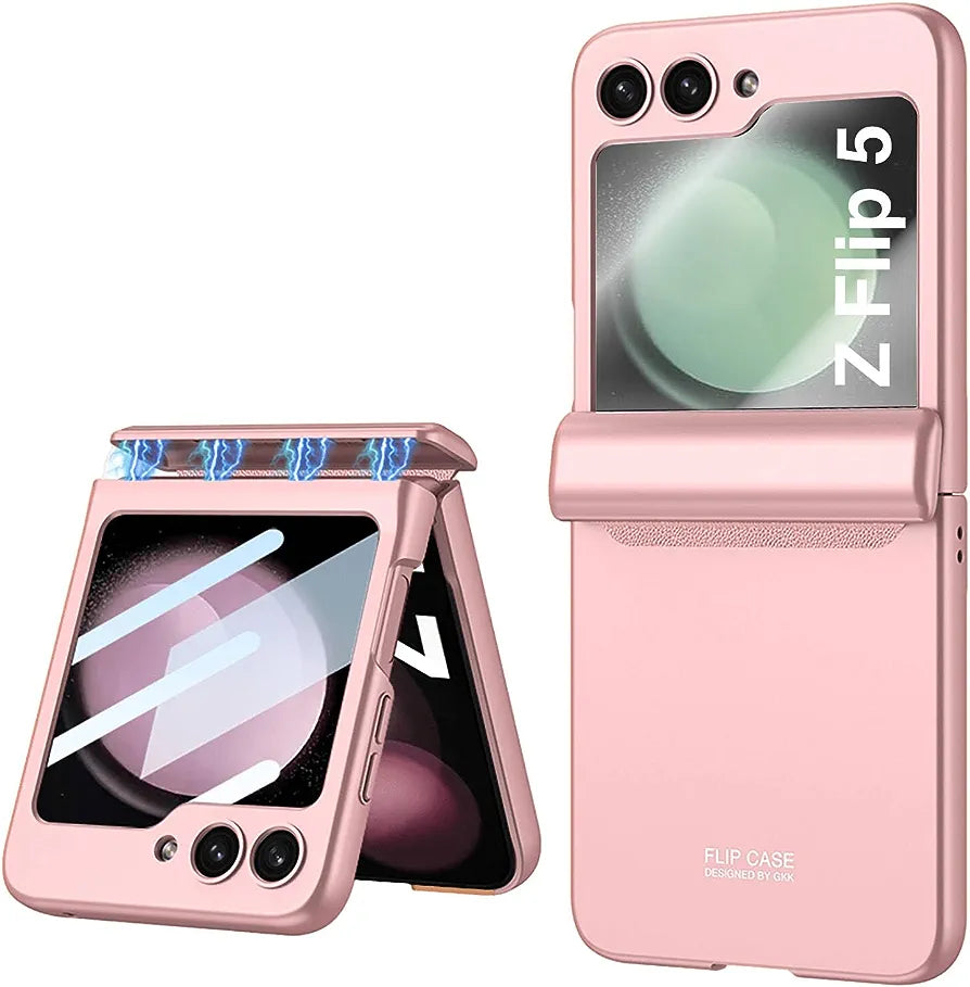 Z Flip 5 Hinge Case with Screen Protector