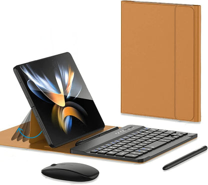 Z Fold Keyboard Case with Mouse-Luxandluxy