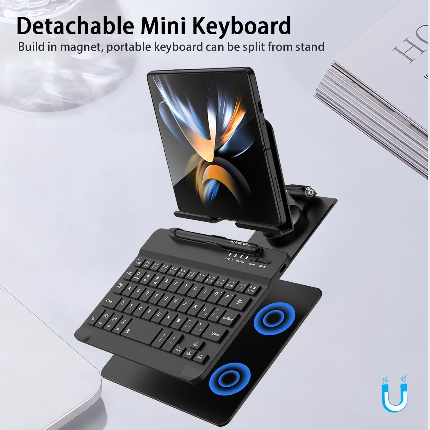 Z Fold Stand, Keyboard, Mouse, and Pen-Luxandluxy