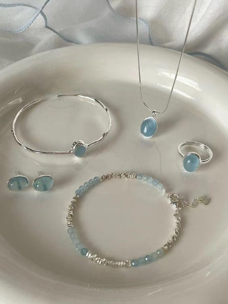 Aquamarine Orb Jewelry