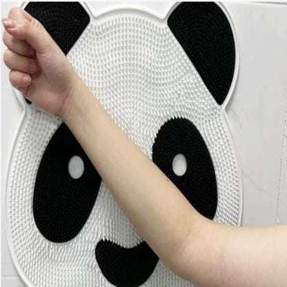 Panda Pattern Non-Slip Massage Bathroom Mat - Luxandluxy