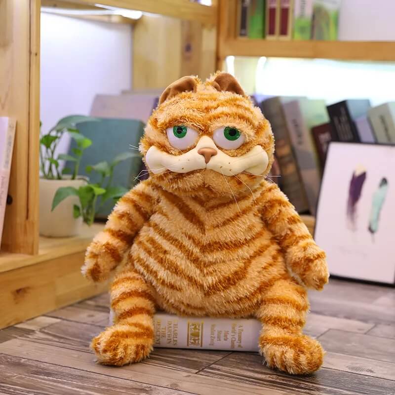 Ugly Garfield Plush - Luxandluxy